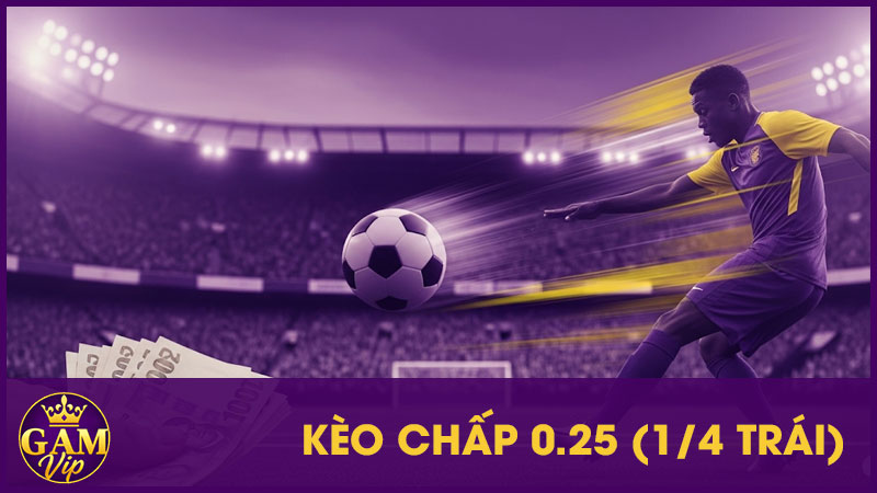 Kèo Chấp 0.25 (1/4 Trái) Là Gì? Cách Tính Thắng Thua & Mẹo Chơi Hiệu Quả